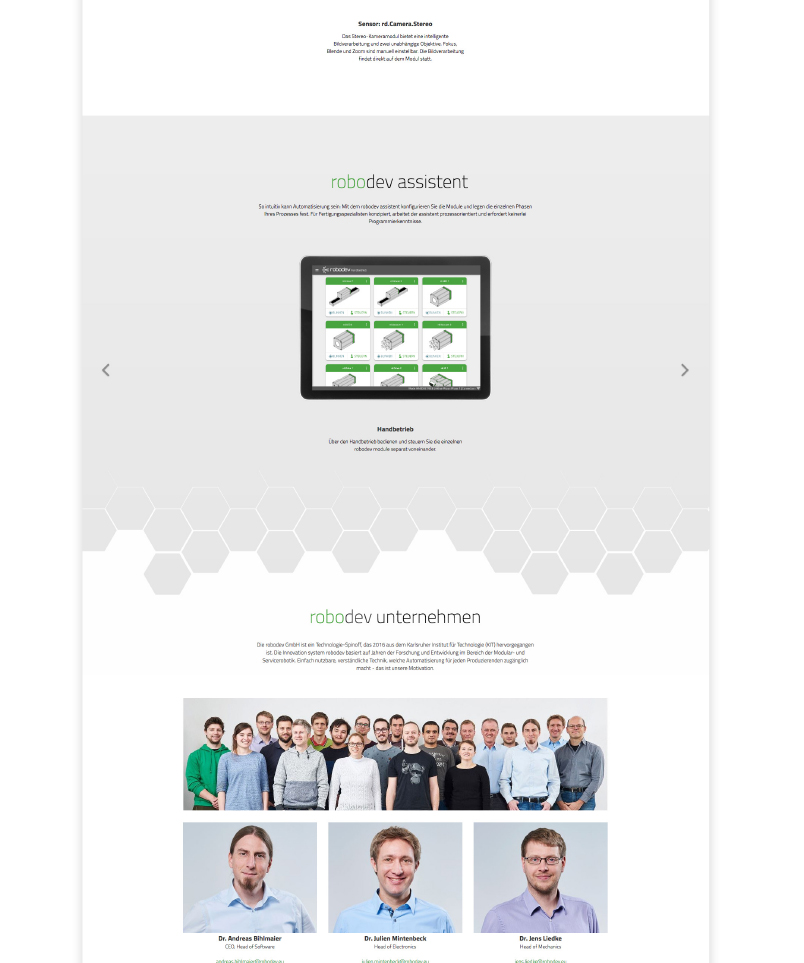 Robodev Website
