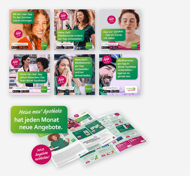 Kommunikationsmittel für Mea