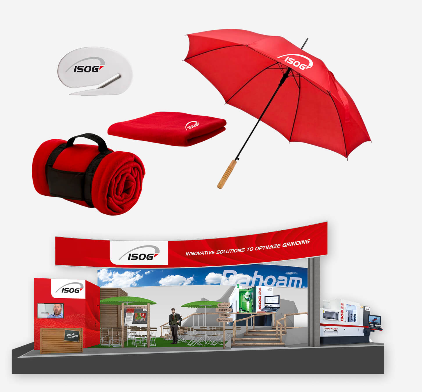 Isog ISOG Messe Mockup